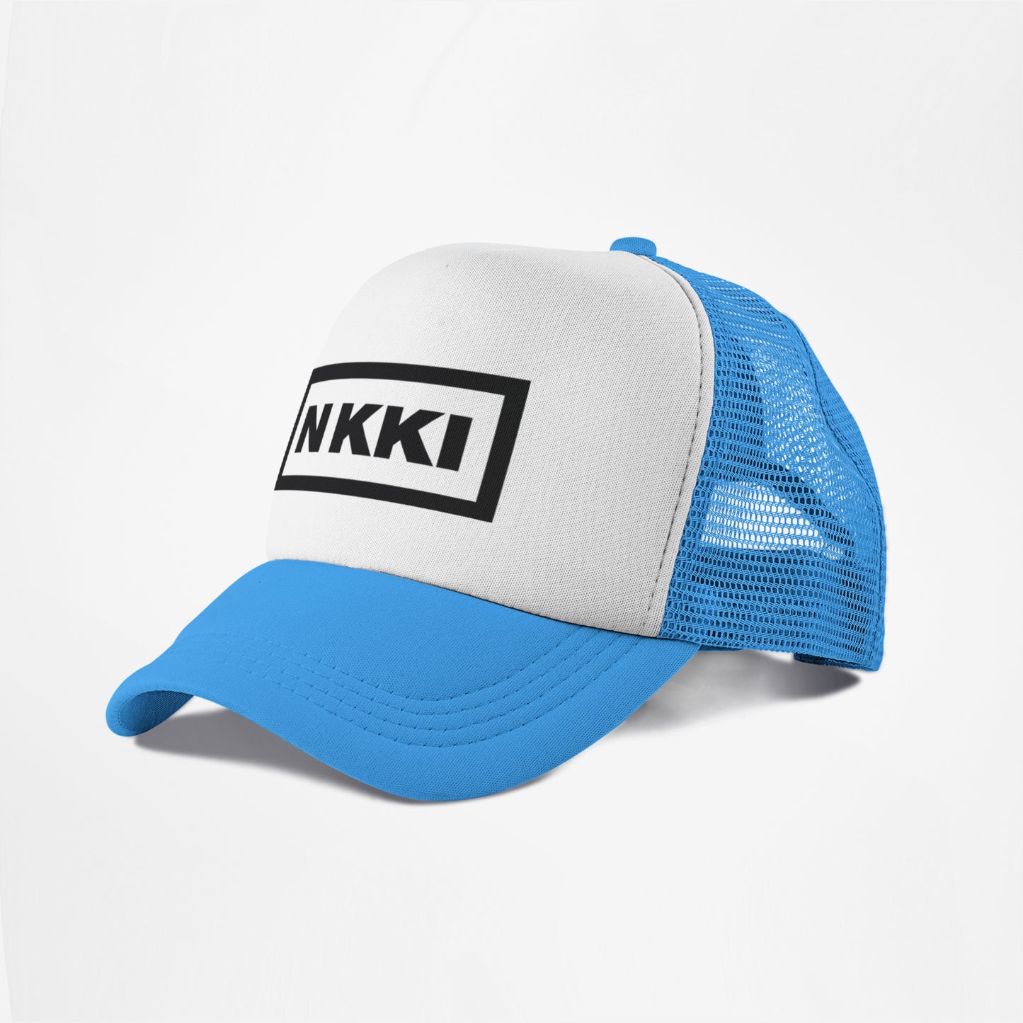 TRUCKER HAT IN BABY BLUE