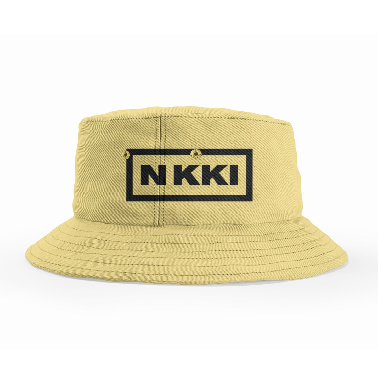 BUCKET HAT IN LIGHT YELLOW