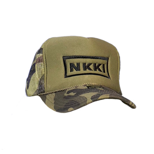 CAMO TRUCKER HAT