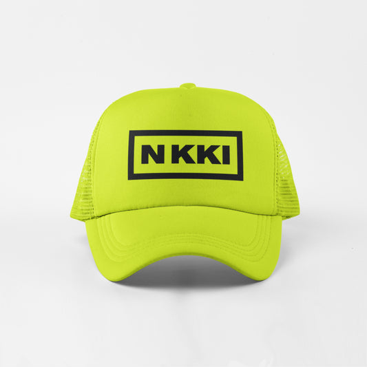 LIME GREEN TRUCKER HAT