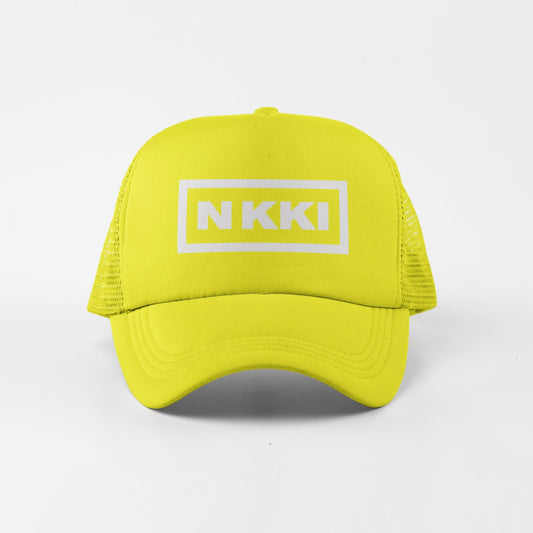 YELLOW TRUCKER HAT