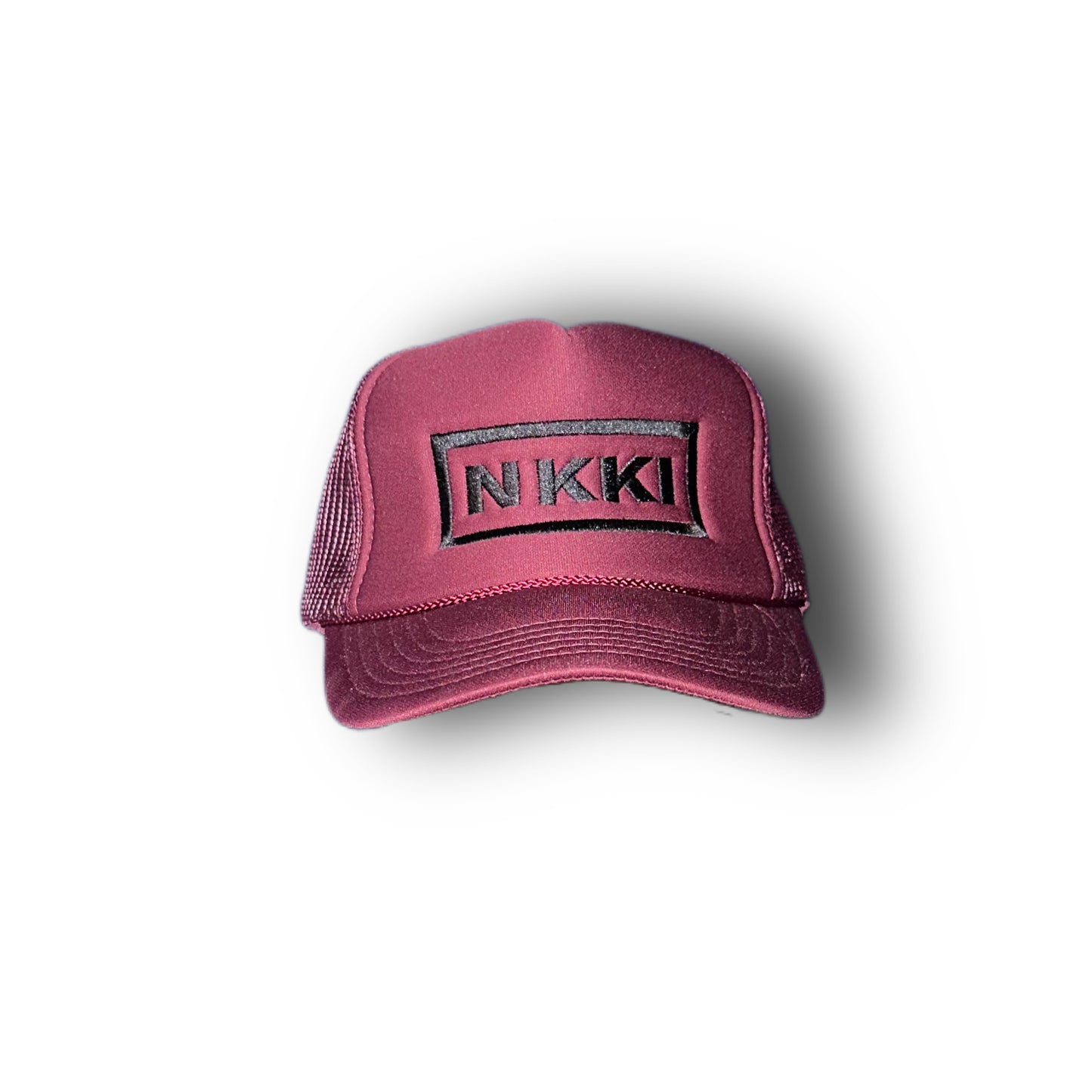 MAROON TRUCKER HAT