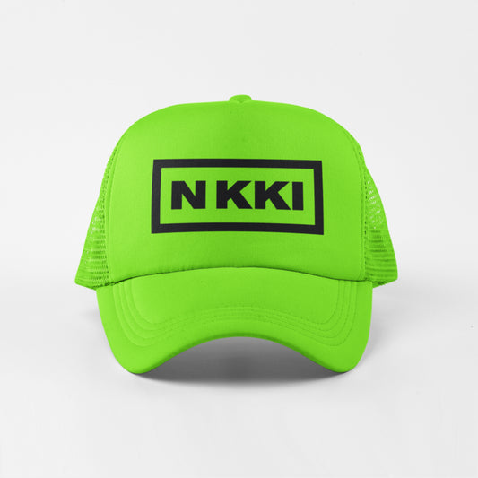 NEON GREEN TRUCKER HAT